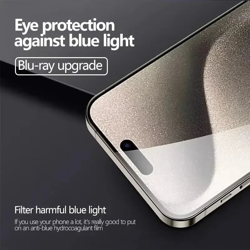 1-4Pcs Full Cover Hydrogel Film For iPhone 13 12 11 14 16 15 Pro Max Screen Protector For iPhone 12 Mini XR XS MAX 7 8 Plus SE