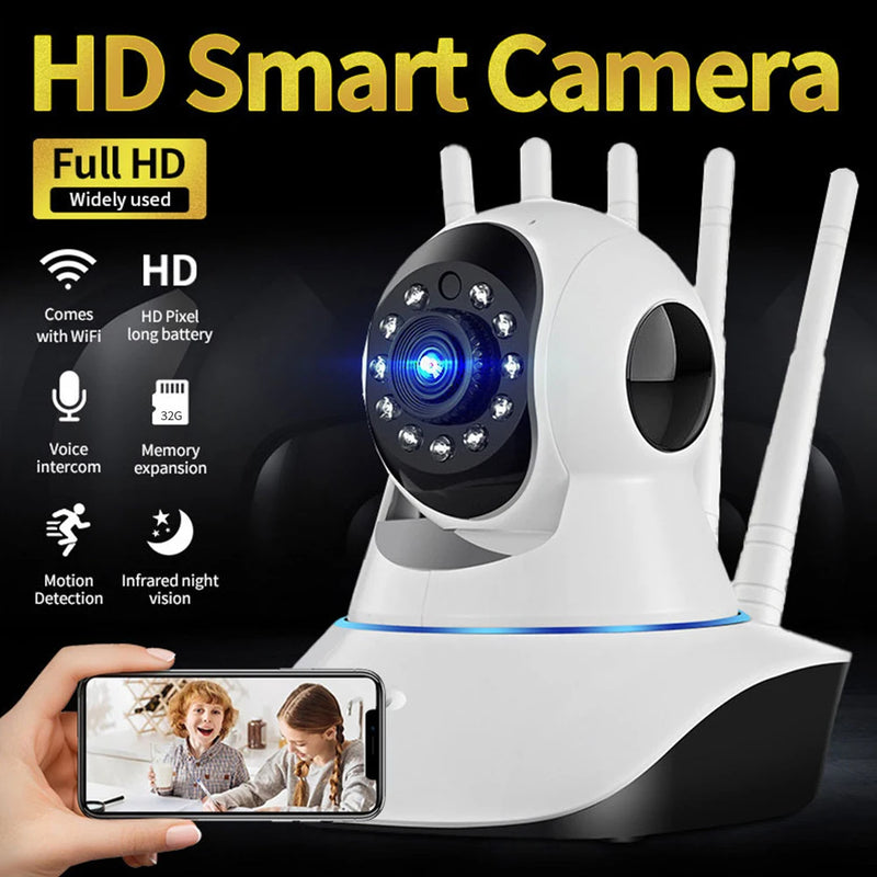 HD 3MP 5MP Wireless IP Camera CCTV 5G WIFI Camera PTZ Security Protector Surveillance Camera Smart Auto Tracking Baby Monitor