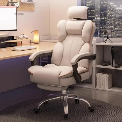 Nordic Comfortable Gaming Chair Game Mobile Swivel Recliner Gamer Chair Study Armchair Lounge Office Chairs Home Furnitures l