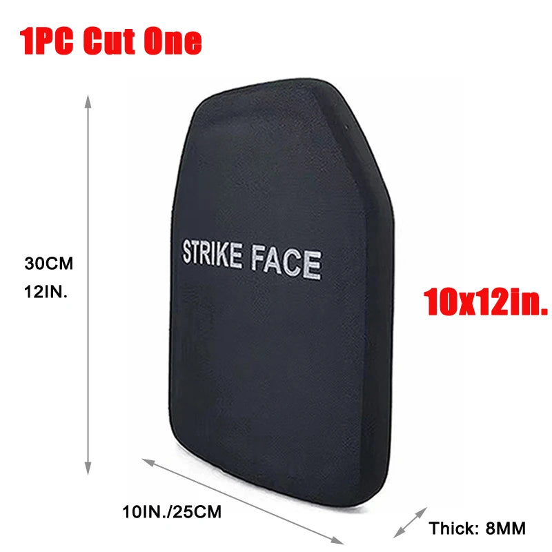 NIJ IIIA Stand Alone Ballistic Plate UHMWPE Bulletproof Body Armor Vest Plates Lightweight Anti-Stab Bullet-Proof Shield Panel