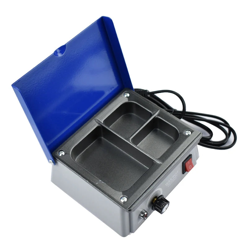 Dental Wax Pot Three Insulation Material-Coated Water Tanks Thermostatically Controlled Heater Dipping Unit Lab Wax Pot 220V