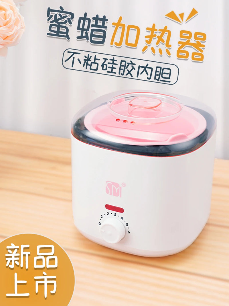 220V Multi-Functional Wax Heater with Non-Stick Pot for Hair Removal and Aromatic Candle Making