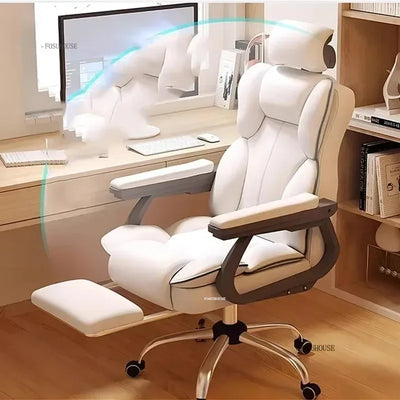 Nordic Comfortable Gaming Chair Game Mobile Swivel Recliner Gamer Chair Study Armchair Lounge Office Chairs Home Furnitures l