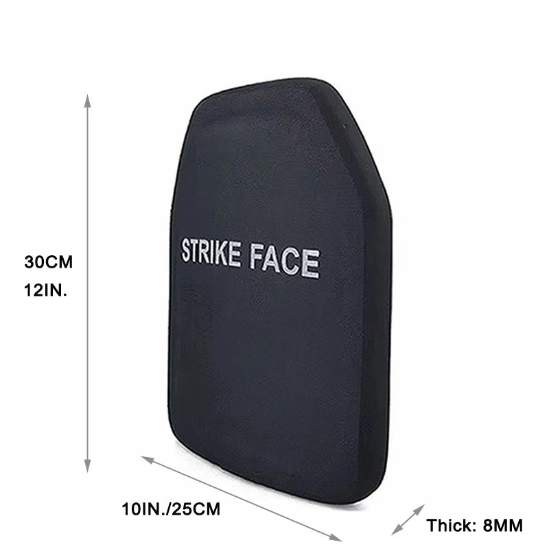 NIJ IIIA Stand Alone Ballistic Plate UHMWPE Bulletproof Body Armor Vest Plates Lightweight Anti-Stab Bullet-Proof Shield Panel