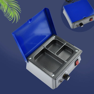 Dental Wax Pot Three Insulation Material-Coated Water Tanks Thermostatically Controlled Heater Dipping Unit Lab Wax Pot 220V