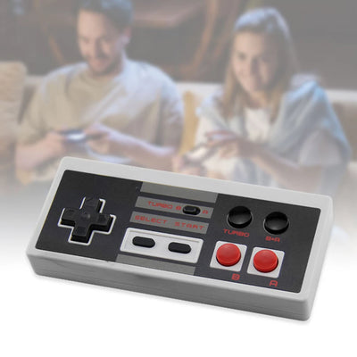 2.4GHz Wireless Controller USB Joystick Compatible with Nintendo NES Mini Classic Game Console Gamepad Games Supplies