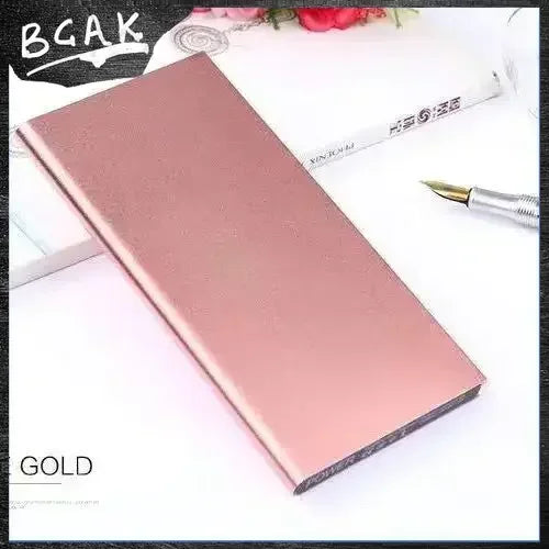 BCAK Ultra-thin power bank 20000mah portable power bank fast charging small and large capacity suitable for Android mobile