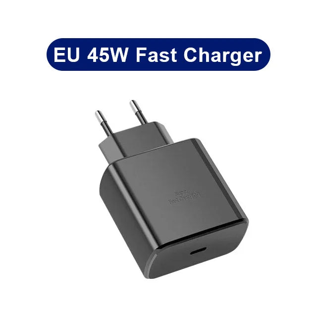 45W USB C Charger Original Charger PD Fast Charge For Samsung Galaxy S22 S23 A54 Ultra Xiaomi 13 11 Mobile Phone Charger Adaptor