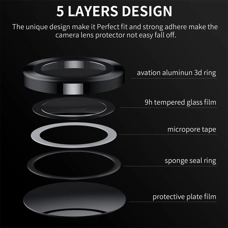 Rear Camera Protector Ring Case For Samsung Galaxy A55 A54 A35 A34 A25 A15 A14 5G Back Tempered Glass Lens Cover