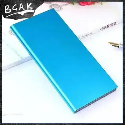 BCAK Ultra-thin power bank 20000mah portable power bank fast charging small and large capacity suitable for Android mobile