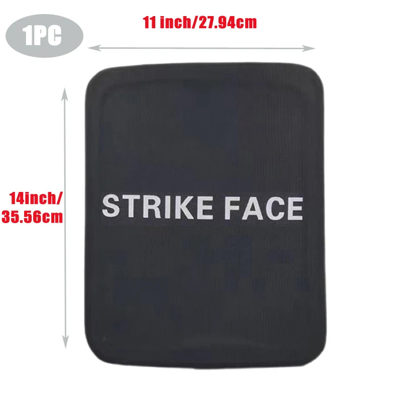 NIJ IIIA Stand Alone Ballistic Plate UHMWPE Bulletproof Body Armor Vest Plates Lightweight Anti-Stab Bullet-Proof Shield Panel