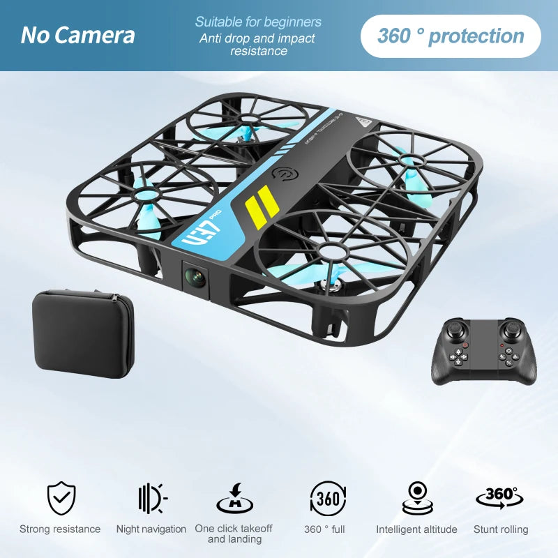 Xiaomi V37 Pro Mini Drone With Camera 4K HD WiFi FPV Drone Pocket Remote Control Helicopter Quadcopter Christmas Gift For Kids