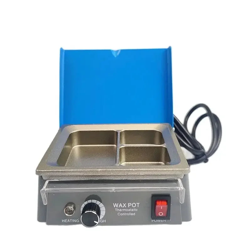 Dental Digital Waxing Pot Carving Warmer 3 Tri-Slot Paraffin Wax Melter Heater Dipping Dental Lab Equipment Dentistry Tool