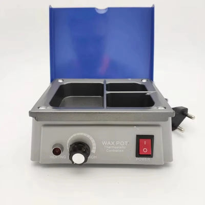 Dental Digital Waxing Pot Carving Warmer 3 Tri-Slot Paraffin Wax Melter Heater Dipping Dental Lab Equipment Dentistry Tool