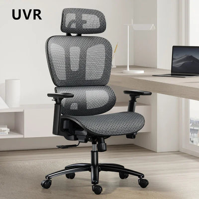 UVR Mesh Office Chair Ergonomic Design Sitting Comfort Reclining Old Bench with Footrest Gaming Computer Chair Furniture