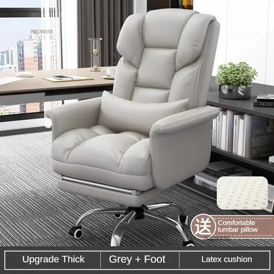 Comfortable Long-term Sitting Office Chairs Reclining Sofa Seat Office Boss Chair Home Dormitory Gaming Chair Office Furniture B