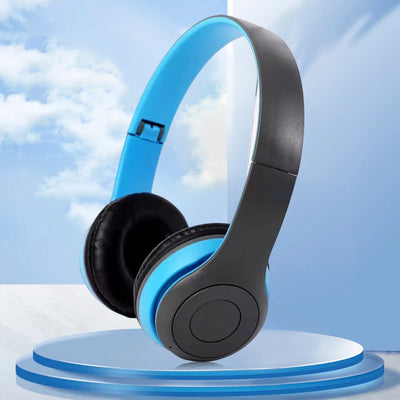 P47 Wireless Gaming Headphone Noise Cancelling Bluetooth-Compatible 5.0 Game Headset Card Mp3 Player Built-in Mic for Smartphone