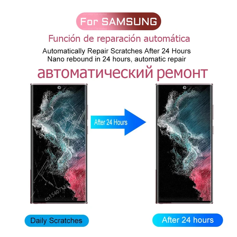 For Samsung Galaxy S25 S24 S23 S22 S21 S20 Plus Ultra Screen Protector Note 20 10 9 S10 Lite FE S10E A55 A35 A54 A34 A15 5G Film