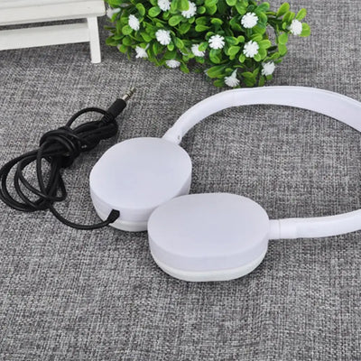 Computer Headphone Game Accessory Head-mounted Lightweight Head-mounted Computer Headphone Gaming Headset without Mic