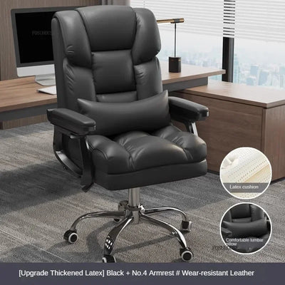 Comfortable Long-term Sitting Office Chairs Reclining Sofa Seat Office Boss Chair Home Dormitory Gaming Chair Office Furniture B