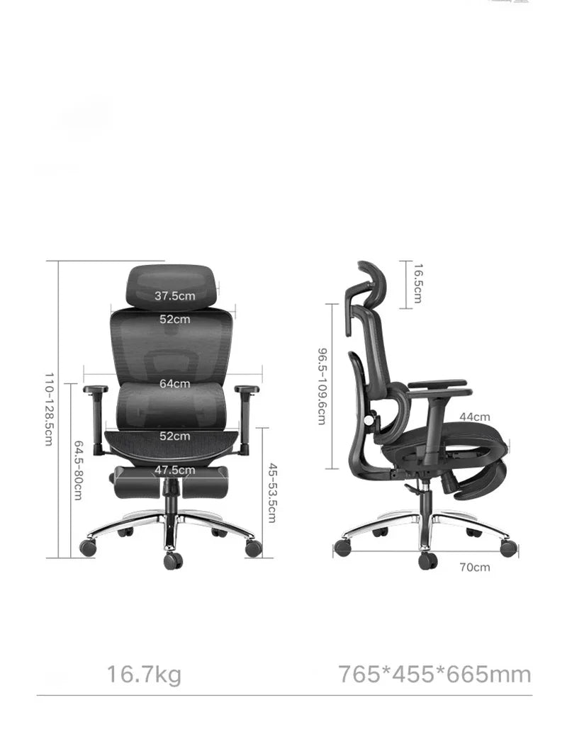 Ergonomic Recliner Gaming Chair Wivel Handrail Work Meeting Gaming Chair Recliner Silla De Escritorio Office Furniture