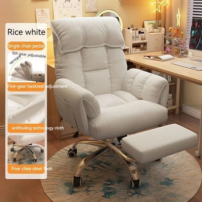 Lazy sofa Computer Chair Esports Live Broadcast Gaming Chair Study Nap Chair Office Reclining Floor Chair Bedroom Dressing Chair