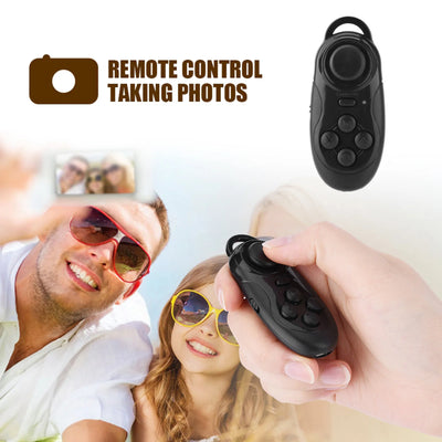 Mini Wireless Remote Gamepad Game Controller Joystick Selfie Timer Remote Controller