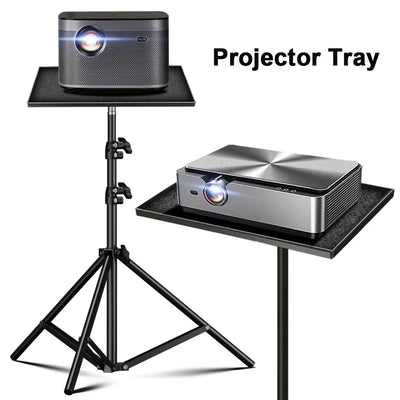 Projector Bracket Travel Tripod Stand Extendable Tabletop Floor Projector Stand For DSLR Camera Laptop Platform Holder Outdoor