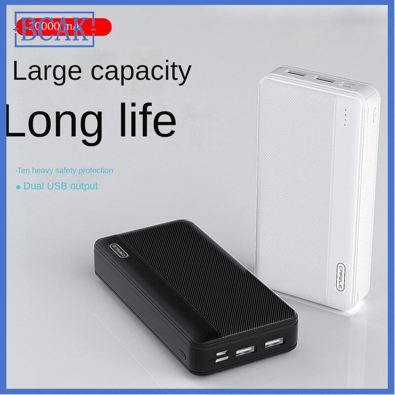 Large Capacity Power Bank 200000mAh 20000mah Fast Charging Portable for Android Mobile Phone Universal BCAK