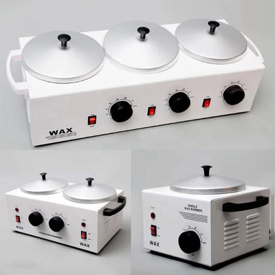 1500ml 3 In 1 High-end Triple Pots Warmer Machine Professional Hair Removal Paraffin Wax Heater Roller