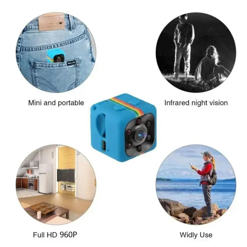 Xiaomi Mini Camera 1080P HD Small Nanny Cam Video Voice DV Recorder Outdoor Sports Small Camera Consumer Electronic Smart Home